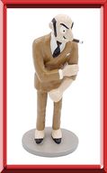 Figurine Tintin En Plomb – Scène Complète, 24 Cm, Résine, Neuve